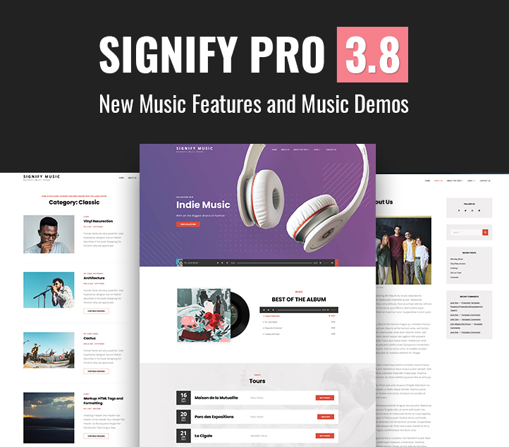 Signify Pro 3.8 - Multipurpose Corporate WordPress Theme