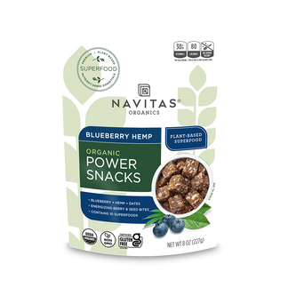 Power Snacks Blueberry Hemp
